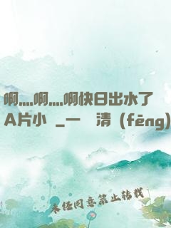 啊灬啊灬啊快日出水了A片小說