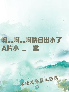 啊灬啊灬啊快日出水了A片小說