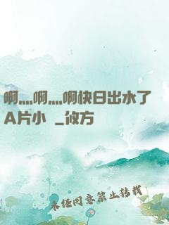 啊灬啊灬啊快日出水了A片小說