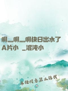 啊灬啊灬啊快日出水了A片小說