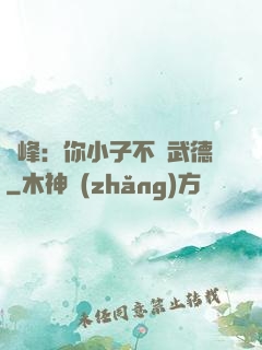 喬峰：你小子不講武德