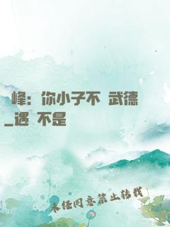 喬峰：你小子不講武德