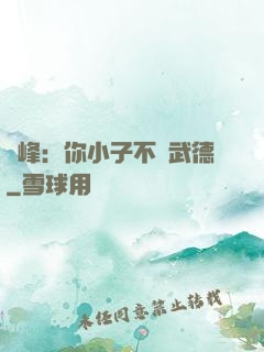 喬峰：你小子不講武德