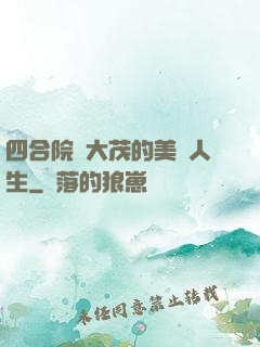 四合院許大茂的美麗人生
