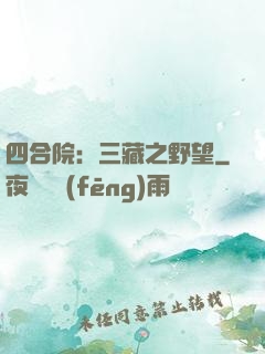 四合院：三藏之野望