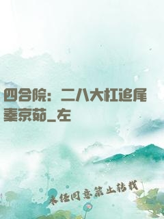 四合院：二八大杠追尾秦京茹