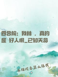 四合院：我林飛，真的是個好人啊