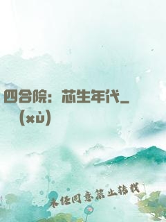 四合院：芯生年代