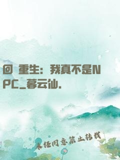 回檔重生：我真不是NPC