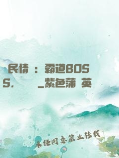 國民情敵：霸道BOSS，輕輕寵