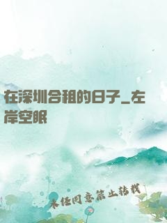 在深圳合租的日子