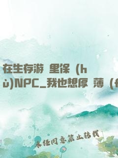 在生存游戲里保護(hù)NPC