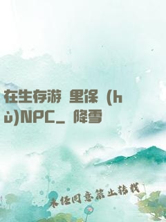 在生存游戲里保護(hù)NPC