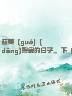 在美國(guó)當(dāng)警察的日子
