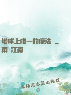 地球上唯一的魔法師