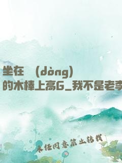 坐在電動(dòng)的木棒上高G