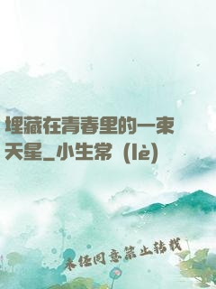 埋藏在青春里的一束滿天星