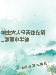 城主大人今天也在摸魚