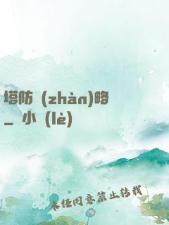 塔防戰(zhàn)略