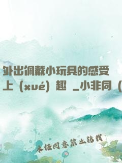 外出佩戴小玩具的感受上學(xué)筆趣閣