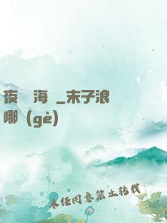夜瀾聞海聲