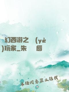 夢幻西游之職業(yè)玩家