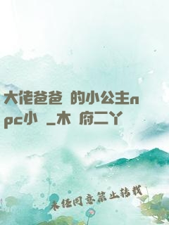 大佬爸爸們的小公主npc小說