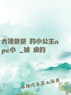 大佬爸爸們的小公主npc小說