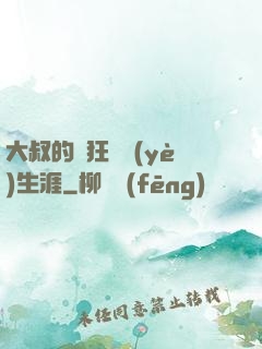 大叔的瘋狂職業(yè)生涯