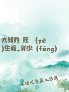 大叔的瘋狂職業(yè)生涯