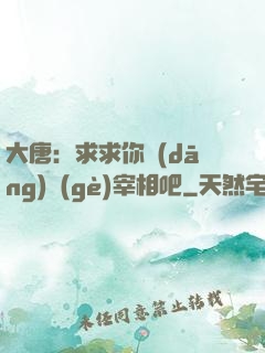 大唐：求求你當(dāng)個(gè)宰相吧
