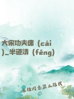大宋功夫庸財(cái)