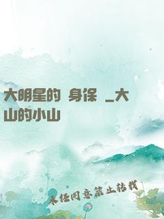 大明星的貼身保鏢