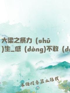大梁之暴力書(shū)生