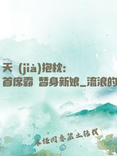天價(jià)抱枕：首席霸寵替身新娘