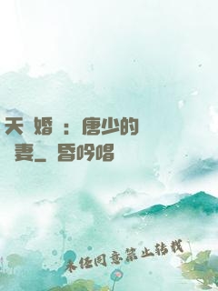 天價婚愛：唐少的終極寵妻