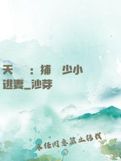 天價懸賞：捕獲顧少小逃妻