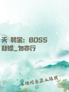 天價聘金：BOSS來劫婚