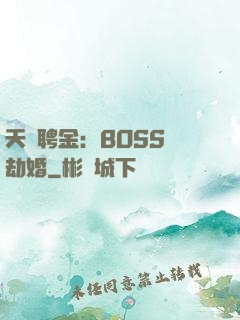天價聘金：BOSS來劫婚
