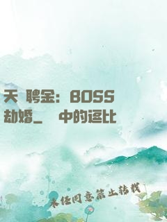天價聘金：BOSS來劫婚