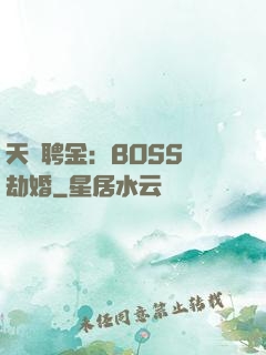 天價聘金：BOSS來劫婚