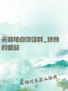 天庭地府微信群