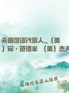 天庭微信代言人