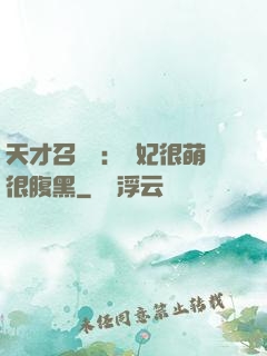 天才召喚師：寵妃很萌很腹黑