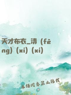天才布衣