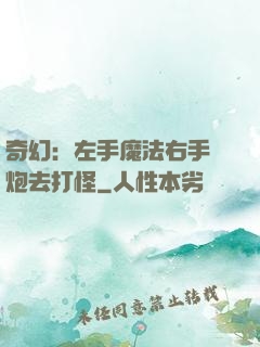 奇幻：左手魔法右手槍炮去打怪