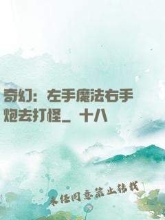 奇幻：左手魔法右手槍炮去打怪