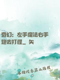 奇幻：左手魔法右手槍炮去打怪