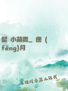 契約小萌妻