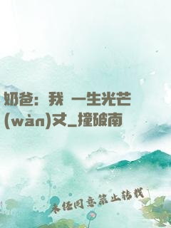 奶爸：我這一生光芒萬(wàn)丈